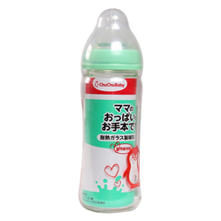 Bán Bình sữa thủy tinh Chuchu 240ml (cổ rộng)