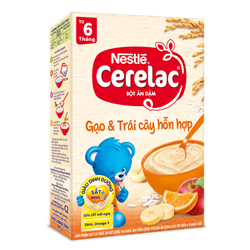 Bán Bột ăn dặm Nestle Cerelac - Gạo & trái cây hỗn hợp (200gr)