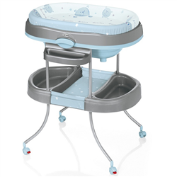Bán Bộ kệ tắm cho bé có bánh xe Brevi Acqua Light BRE574 (nhiều màu)
