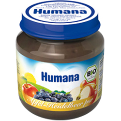 Bán Thức ăn dinh dưỡng Humana táo việt quất nguyên chất