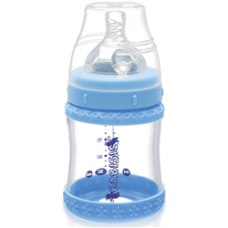 Bán Bình sữa Nano Babisil thủy tinh cổ rộng 120ml (có 2 màu)