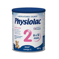 Bán Sữa Physiolac số 2 - 400g (6-12 tháng)