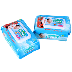 Bán Khăn ướt Nuna Việt Nam 100 tờ không mùi