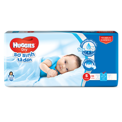 Bán Tã dán sơ sinh Huggies Dry S46