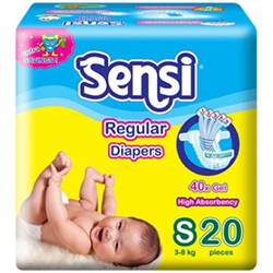 Bán Tã dán Sensi Regular S20 (3 - 8kg)