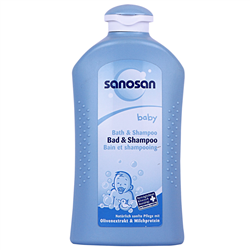 Bán Tắm gội cho bé Sanosan baby bath & sampoo 500ml