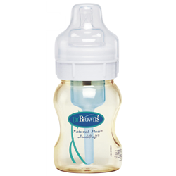 Bán Bình sữa Dr Brown's 120ml (cổ rộng, nhựa PES BPA free)