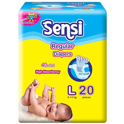 Bán Tã dán Sensi Regular L20 (9 - 14Kg)