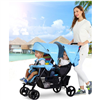 Bán Xe đẩy đôi gọn nhẹ Seebaby T33 (nhiều màu)