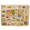 Bán Đồ chơi gỗ toptoys - Tranh ghép hoạt động đô thị (nhỏ) 98262A