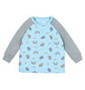 Bán Áo dài tay Raglan bé trai Lullaby NH673P - xanh ghi