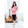 Bán Bộ bầu mặc nhà sọc hồng ruốc Emum