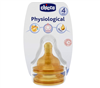 Bán Núm ty Chicco dòng chảy nhanh 4M+ (cao su, chống đầy hơi)