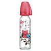 Bán Bình sữa thủy tinh 250ml NIP-35072 bé gái (0-6M, cổ hẹp, silicone)