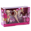 Bán Công chúa thời trang Horse Pink & White K8592, K8593