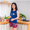 Bán Bộ bầu mặc nhà short SN in Hello Sunshine Emum