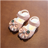 Bán Sandal tập đi bé gái đính nơ