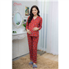 Bán Bộ bầu pyjama tay dài đỏ đô Emum