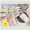Bán Bộ quần áo nỉ dài tay kẻ ngang cài cúc giữa (1-3T)
