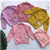 Bán Áo len cài khuy giữa bé gái 2603 (0-18M)