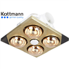 Bán Đèn sưởi nhà tắm Kottman 4 bóng âm trần - K4BT