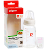 Bán Bình sữa Pigeon 120ml (thủy tinh, núm silicone, BPA free)