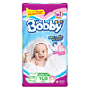 Bán Miếng lót sơ sinh Bobby Newborn 1 (108 miếng)