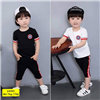 Bán Bộ quần áo bé trai cộc tay in hình sao (1-5T)