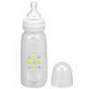 Bán Bình sữa nhựa PP trong 240ml Combi màu trắng