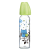 Bán Bình sữa thủy tinh 250ml NIP-35071 bé trai (0-6M, cổ hẹp, silicone)