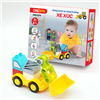 Bán Đồ chơi ghép hình xe công trường Cresta - Xe xúc DK81078