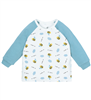 Bán Áo dài tay Raglan bé trai Lullaby NH673P - trắng xanh