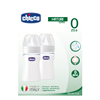 Bán Bộ 2 bình sữa Chicco 150ml (thủy tinh tự nhiên, núm silicone)