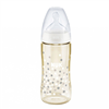 Bán Bình sữa Nuk nhựa PPSU núm ti silicone S1-M 300ml NU35758