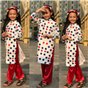 Bán Bộ áo dài gấm cô Ba Sài Gòn (2-7T)
