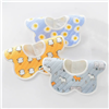 Bán Sét 3 yếm nỉ cổ tròn in hình cho bé (nhiều màu)