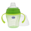 Bán Bình uống nước xanh lá núm silicone 6M+ Chicco