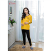 Bán Bộ bầu cho bé ti tay dài in happy vàng Emum