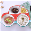 Bán Khay sứ ăn dặm 4 ngăn hình ô tô