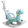 Bán Ngựa bập bênh có bánh xe và cần đẩy cho bé RH03