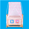 Bán Nôi gỗ đại Juno Long Hưng 2 tầng màu tự nhiên