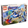 Bán Hộp lắp ráp Avengers Captain 216 chi tiết 3005