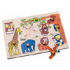 Bán Đồ chơi gỗ toptoys - Bảng nhận hình thú rừng 98105
