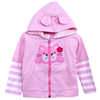 Bán Áo khoác nỉ bé gái in hình đầu mèo con Thái Lan (12-24M) X7-24