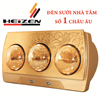 Bán Đèn sưởi phòng tắm Heizen 3 bóng HE-3B
