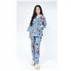 Bán Bộ bầu yukata phối viền ren xanh Emum