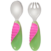 Bán Bộ thìa dĩa tập ăn Munchkin Multi Grip Toddler Fork & Spoon