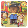 Bán Đồ chơi gỗ toptoys - Tranh ghép gia đình nhà gấu 98127D