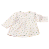 Bán Áo cài vai bé gái Lullaby NH95B (Trắng in)