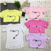 Bán Áo cộc tay bé gái đính hoa (3-8T)